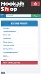 Mobile Screenshot of hookahshop.cz